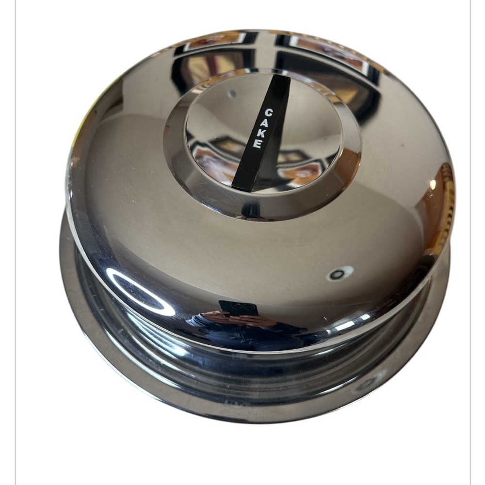 Kromex lazy Suzan stainlessss steel cake dome